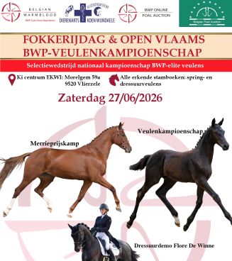 Affiche fokkerijdag ZUID OOST VLAANDEREN