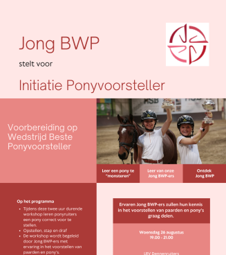 Initiatie ponyvoorsteller 