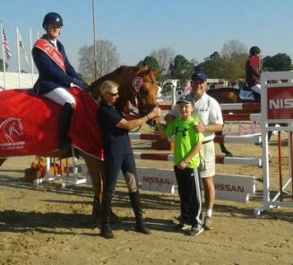 Felix vd Mispelaere wint 1.50m Grand Prix + FEI World Cup Qualifier Felix vd Mispelaere wint 1.50m Grand Prix + FEI World Cup Qualifier