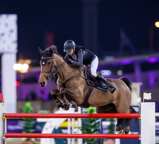 Malin Baryard-Johnsson en H&M Indiana