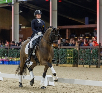 Amber Heidbuchel met Rianta van de Kempenhoeve 