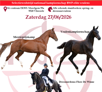 Affiche fokkerijdag zuid-oost-vlaanderen