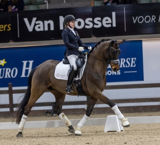 Amber Heidbuchel met Rianta van de Kempenhoeve 