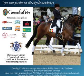 Startlijst voor de Corsendonk Dressage Cup 2019 Startlijst voor de Corsendonk Dressage Cup 2019