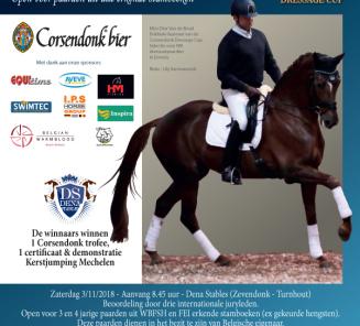 Uitslag 10e Corsendonk Dressage Cup Uitslag 10e Corsendonk Dressage Cup